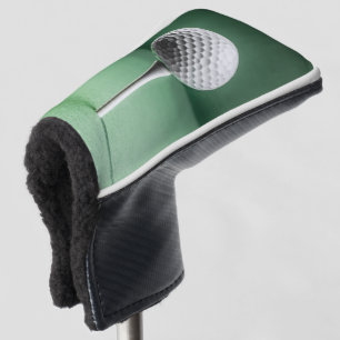 Putter Cover with white Golfball image