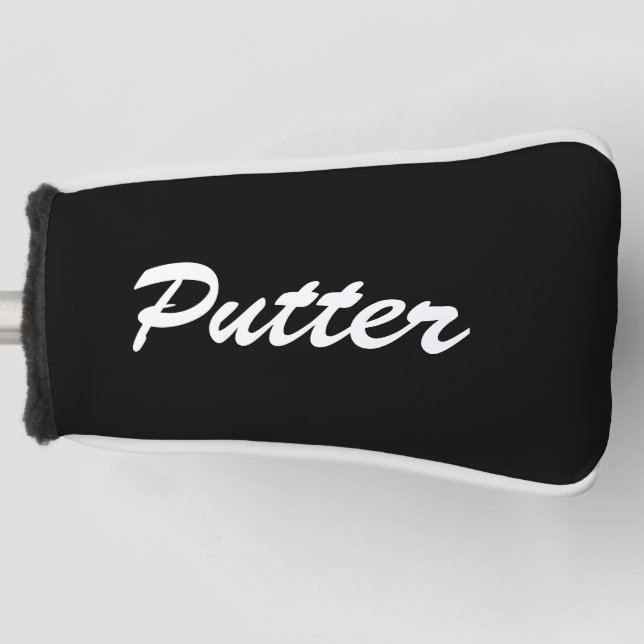 Putter Golf Head Cover (Front)