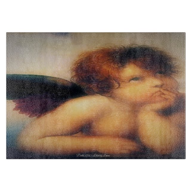 Putti Angel Cutting Board (Front)