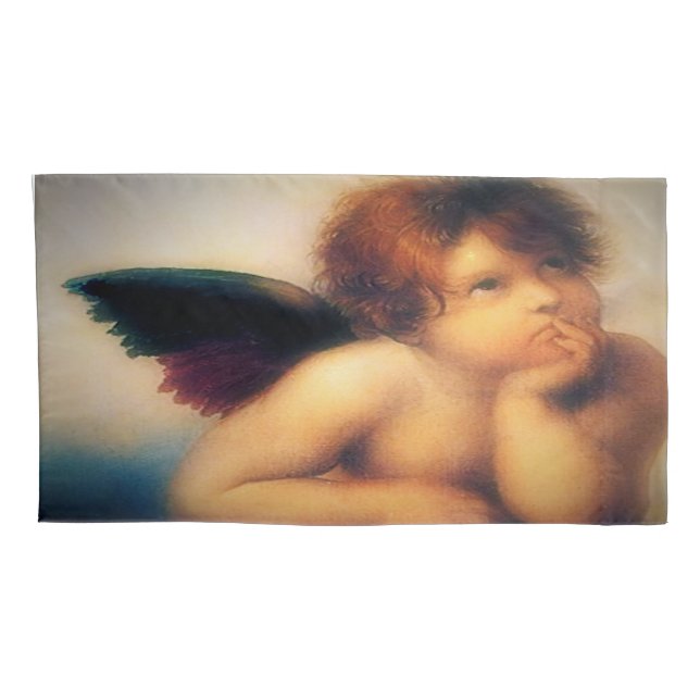 Putti Angel Pillow Case (Back-Right)