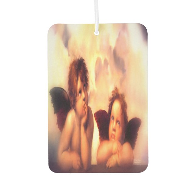 Putti Pair of Angels Air Freshener (Front)