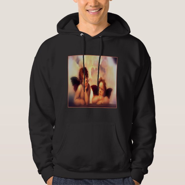 Putti Pair of Angels Hoodie (Front)