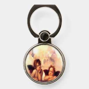 Putti Pair of Angels Phone Ring Stand