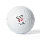 Puttin' Around 70 Birthday Personalized