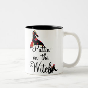 Puttin' on the Witch Two-Tone Coffee Mug
