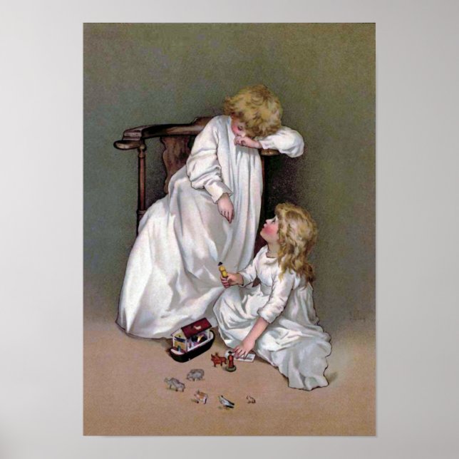 "Putting Away the Toys" Vintage Poster (Front)