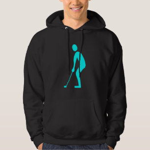 Putting - Cyan Hoodie