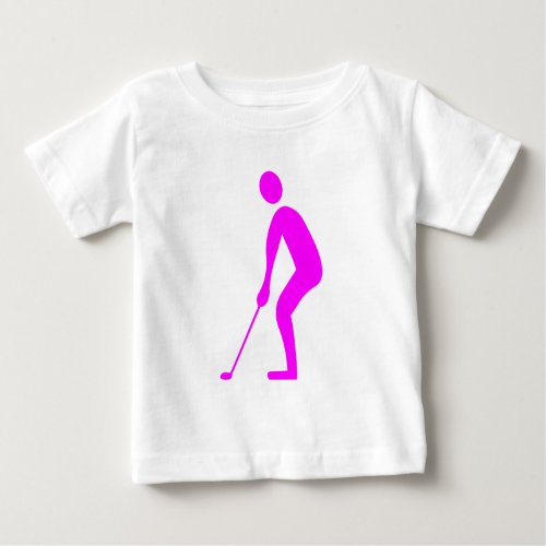 Putting _ Magenta Baby T_Shirt