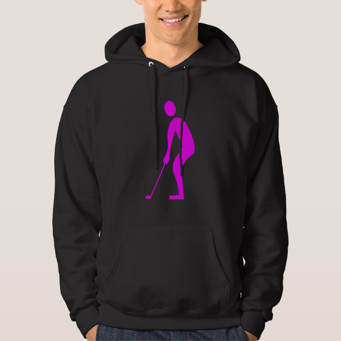 magenta hoodie