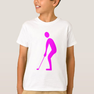 Putting - Magenta T-Shirt