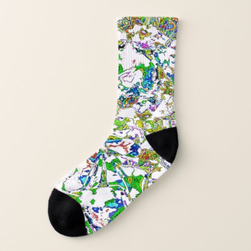 Putting on the Ritz All_Over Print Socks