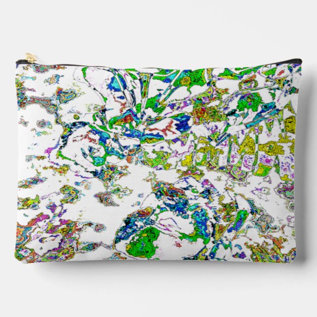 "Putting on the Ritz" (Large) Print  Accessory Pouch (Front)