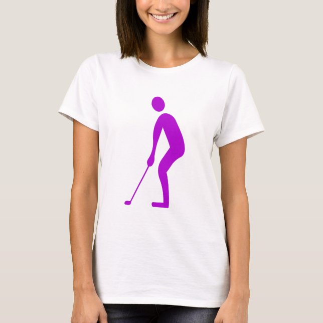 Putting - Purple T-Shirt (Front)