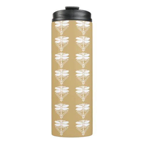 Putty Arts and Crafts Dragonflies Thermal Tumbler