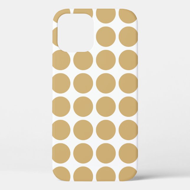 Putty Neutral Dots Case-Mate iPhone Case (Back)