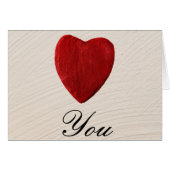 Putzhintergrund Love you (Front Horizontal)