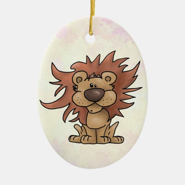 putziger Löwe Ceramic Ornament (Front)