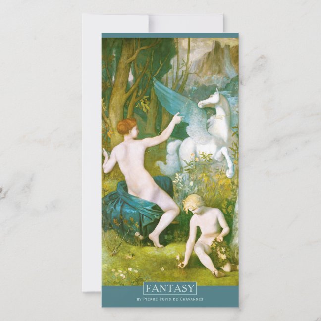 Puvis de Chavannes Fantasy CC0110 Fine Art Card