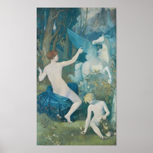 Puvis de Chavannes Fantasy CC0180 Poster