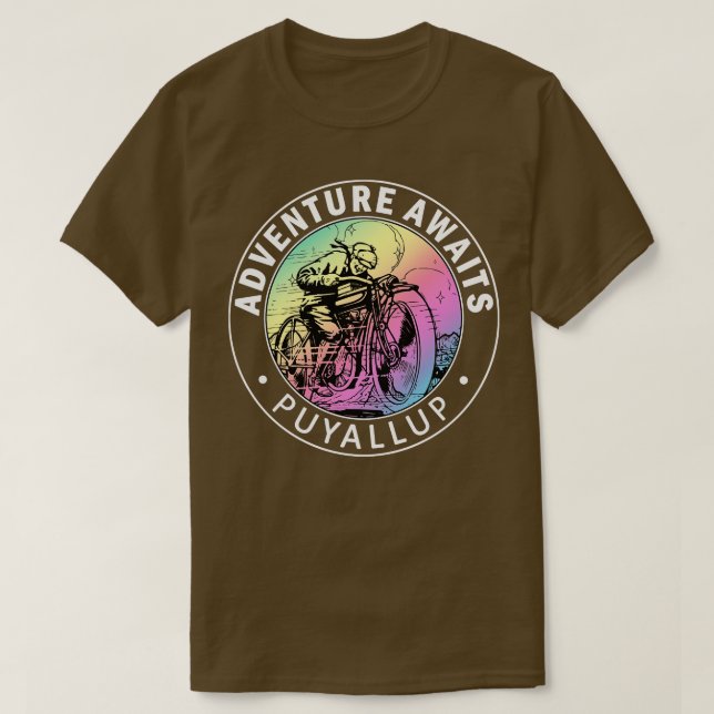 Puyallup City Washington T-Shirt (Design Front)