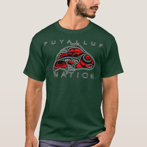 Puyallup Nation salmon  T_Shirt