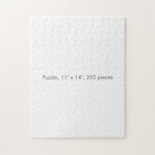 Puzzle, 11" x 14", 252 pieces jigsaw puzzle