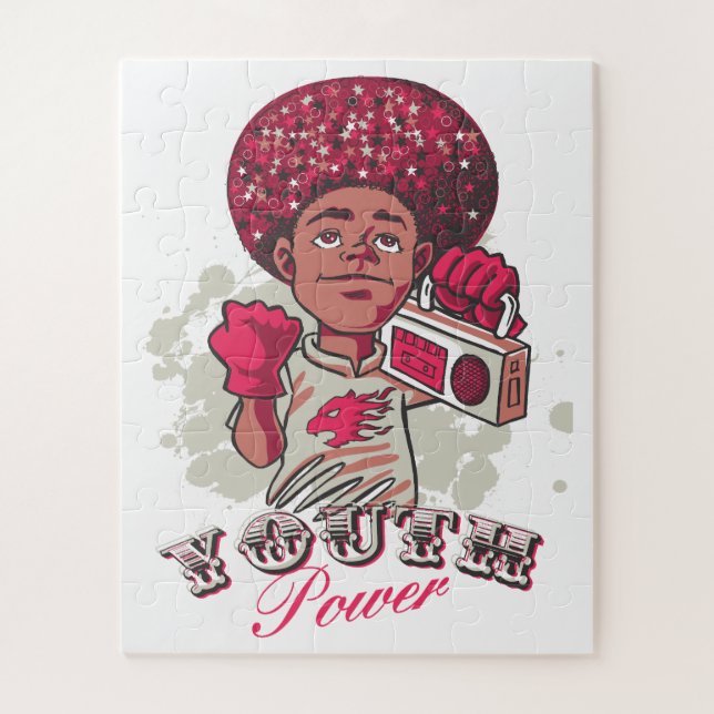 Puzzle, 16" x 20", 56 Oversized Pieces – YOUTH  Jigsaw Puzzle (Vertical)