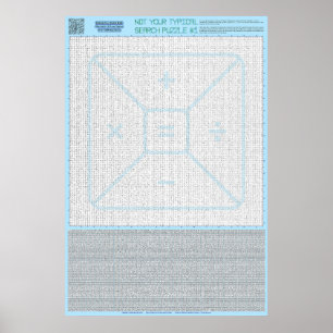 PUZZLE #1: Maths Equations - Standard Poster