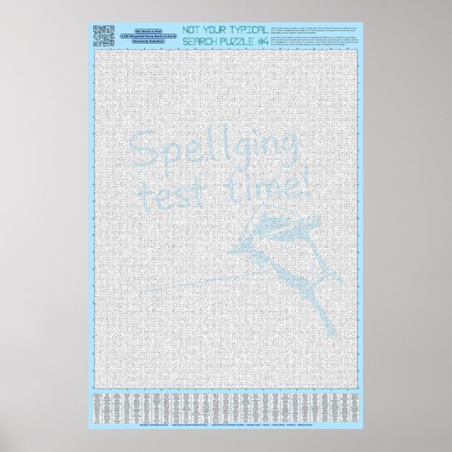 PUZZLE #4: Misspelled - Diabolical Poster (Front)