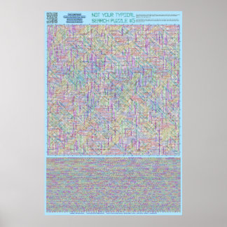 PUZZLE #5: Countries - Diabolical Solved Poster