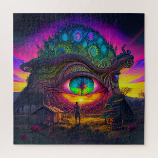 Puzzle abstract surreal day dream psychedelic