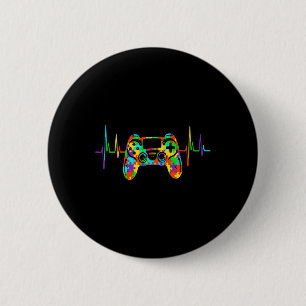 Puzzle Acceptance Kids Video Game Autism Awareness Button