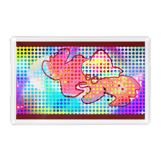 Puzzle Acrylic Tray (Front)