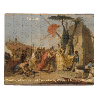 PUZZLE Antony and Cleopatra Painting by Tiepolo
