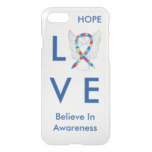 Puzzle Awareness Ribbon Angel Custom iPhone 7 Case