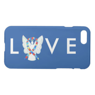 Puzzle Awareness Ribbon Angel Custom iPhone 7 Case