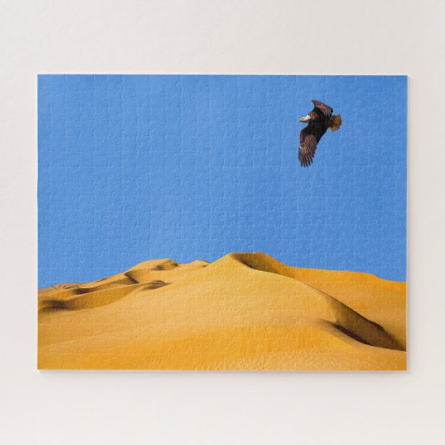 Puzzle Bald Eagle (Horizontal)