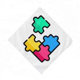 puzzle bandana