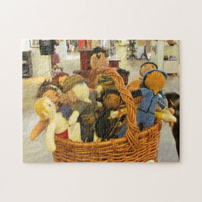 Puzzle - Basket of Dolls (Horizontal)