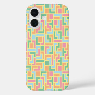Puzzle Blocks iPhone 16 Case