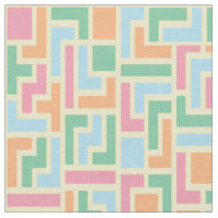 Puzzle Blocks Fabric 