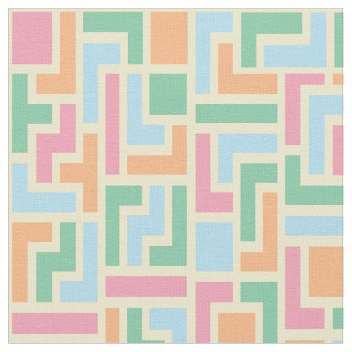 Puzzle Blocks  Fabric