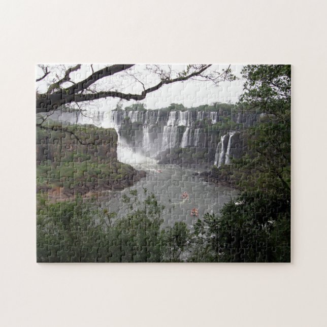puzzle - Boats at Iguazu Falls (Horizontal)