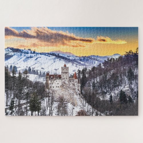 Puzzle Bran Castle in Romania