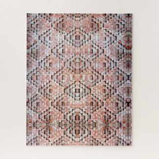 Puzzle - Brick Kaleidoscope Pattern