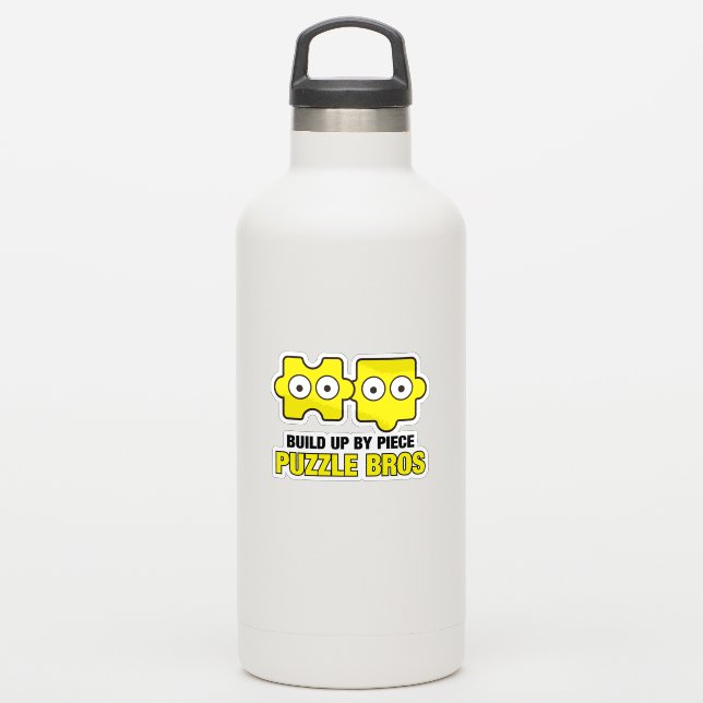 Puzzle Bros  Sticker (Waterbottle)