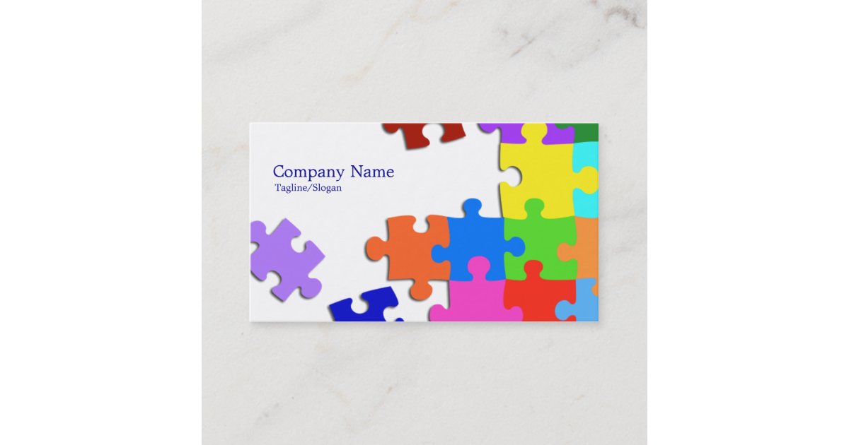 Puzzle Business Card | Zazzle.com