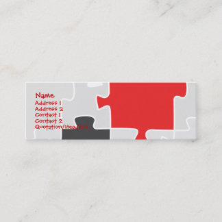 Puzzle Business Card