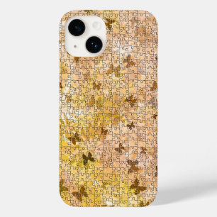Puzzle Butterflies and Daisies by Shirley Taylor Case-Mate iPhone 14 Case