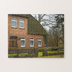 Puzzle "Casa de ladrillos en Bispingen"